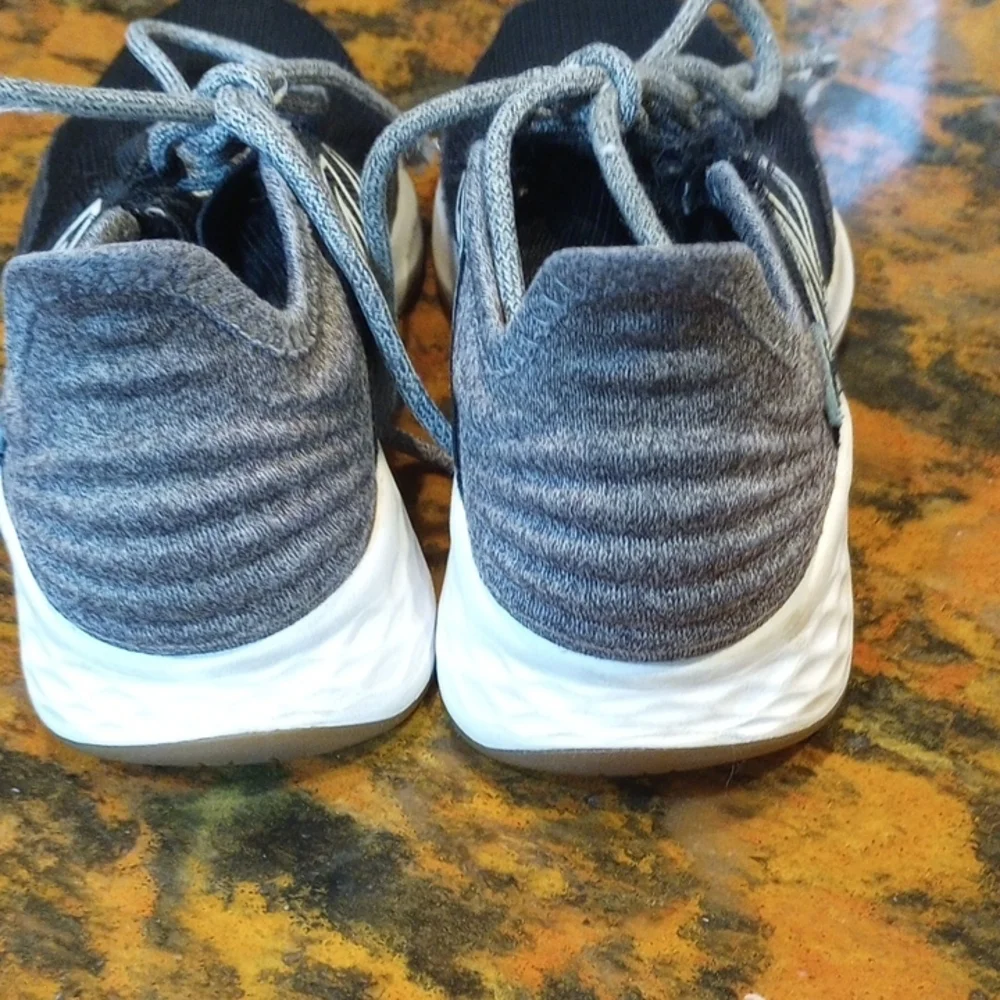 New Balance Kids Sneakers in Black, Gray and White